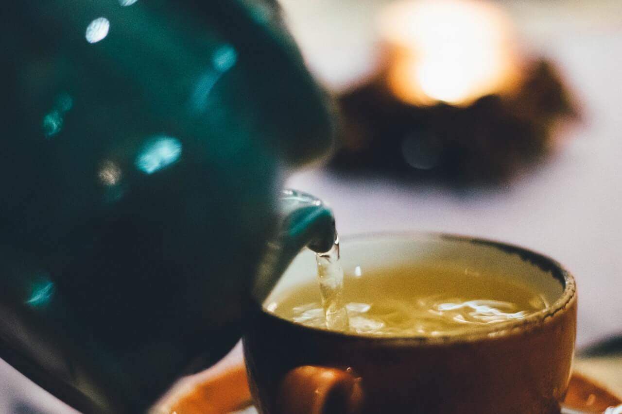 ginger tea to treat VR sickness