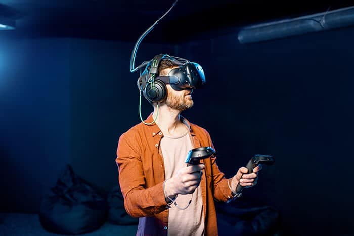 VR game glimpse